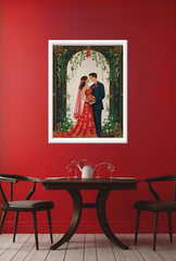 Ganfaner Wedding Canvas Wall Art: Your Big Day, Forever Displayed
