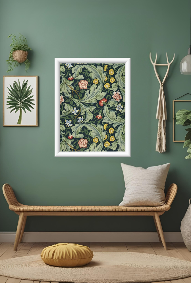 Ganfaner William Morris Canvas Wall Art: Timeless Patterns for Your Space