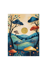Ganfaner Whimsical Canvas Wall Art: Dreamy Decor Delight