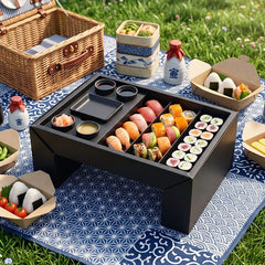 Sushi Platter Box with Leg Stand