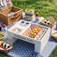 Sushi Platter Box with Leg Stand