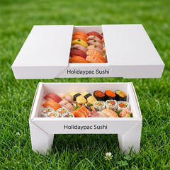 Sushi Platter Box with Leg Stand
