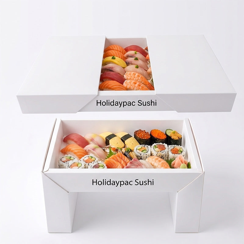 Sushi Platter Box with Leg Stand