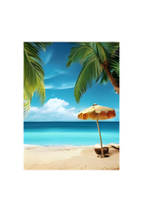Tropical Beach Canvas Wall Art: Bring the Coastal Magic Indoors